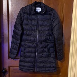 Snobbish Quilted Black Puffer Coat